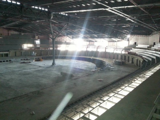 Строителството на новата спортна зала в Пловдив напредва