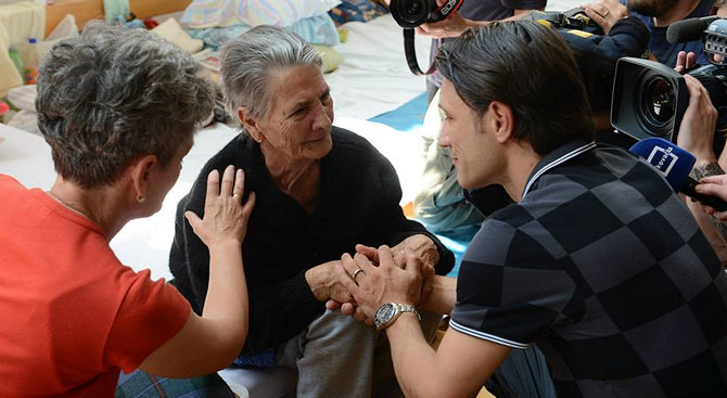 Нико Ковач, Роберт Ковач и Ивица Олич посетиха Славония