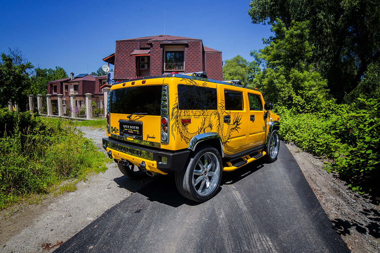 Hummer H2 от Vilner: Pimp my beach ride