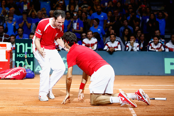 Федерер и Швейцария с историческа победа в "Купа Дейвис"
