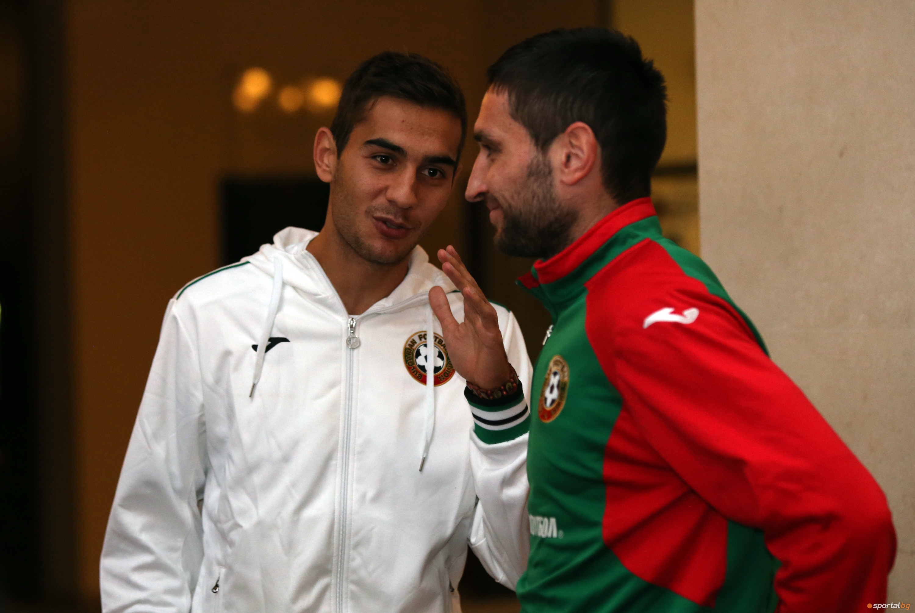 Националите се срещнаха с медиите преди мача с Малта