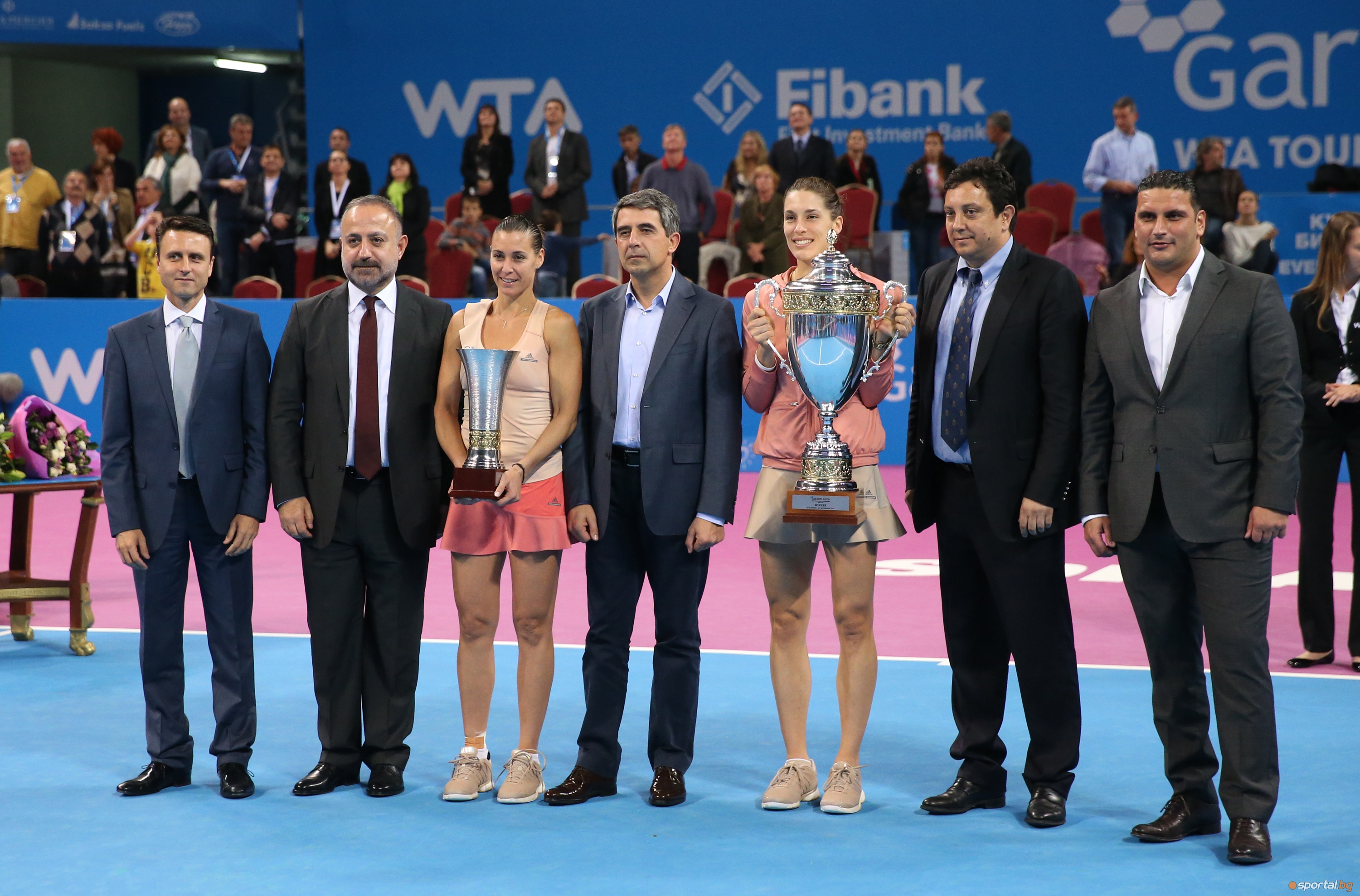 Наградиха Петкович и Пенета след финала на Турнира на Шампионките
