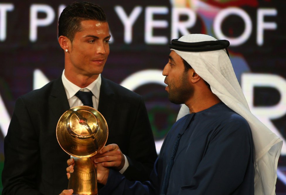 Кристиано Роналдо и Реал Мадрид обраха наградите в Дубай