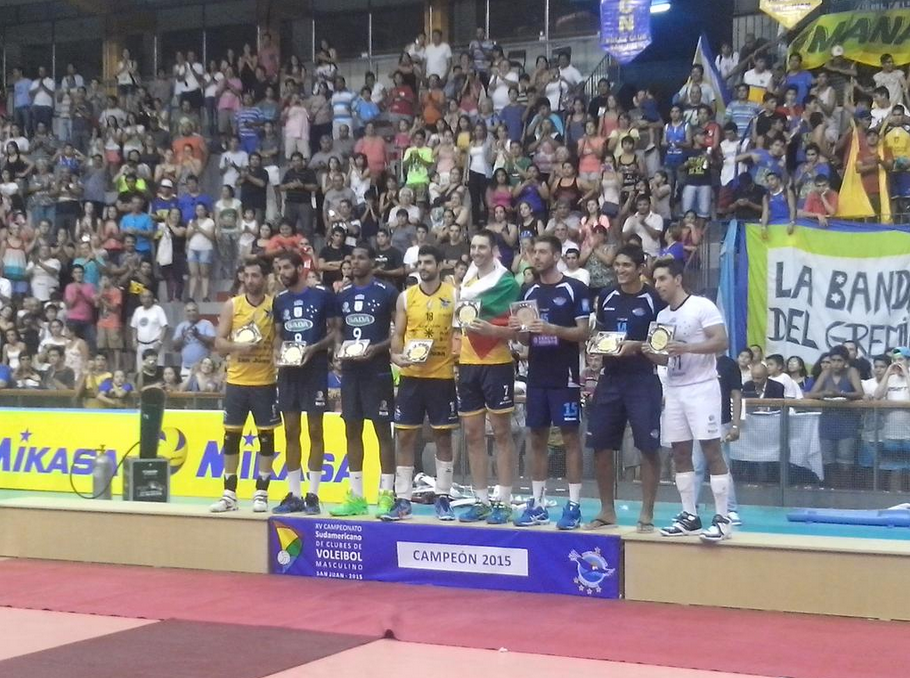 Николай Учиков спечели титлата на Южна Америка с UPCN, българинът - MVP