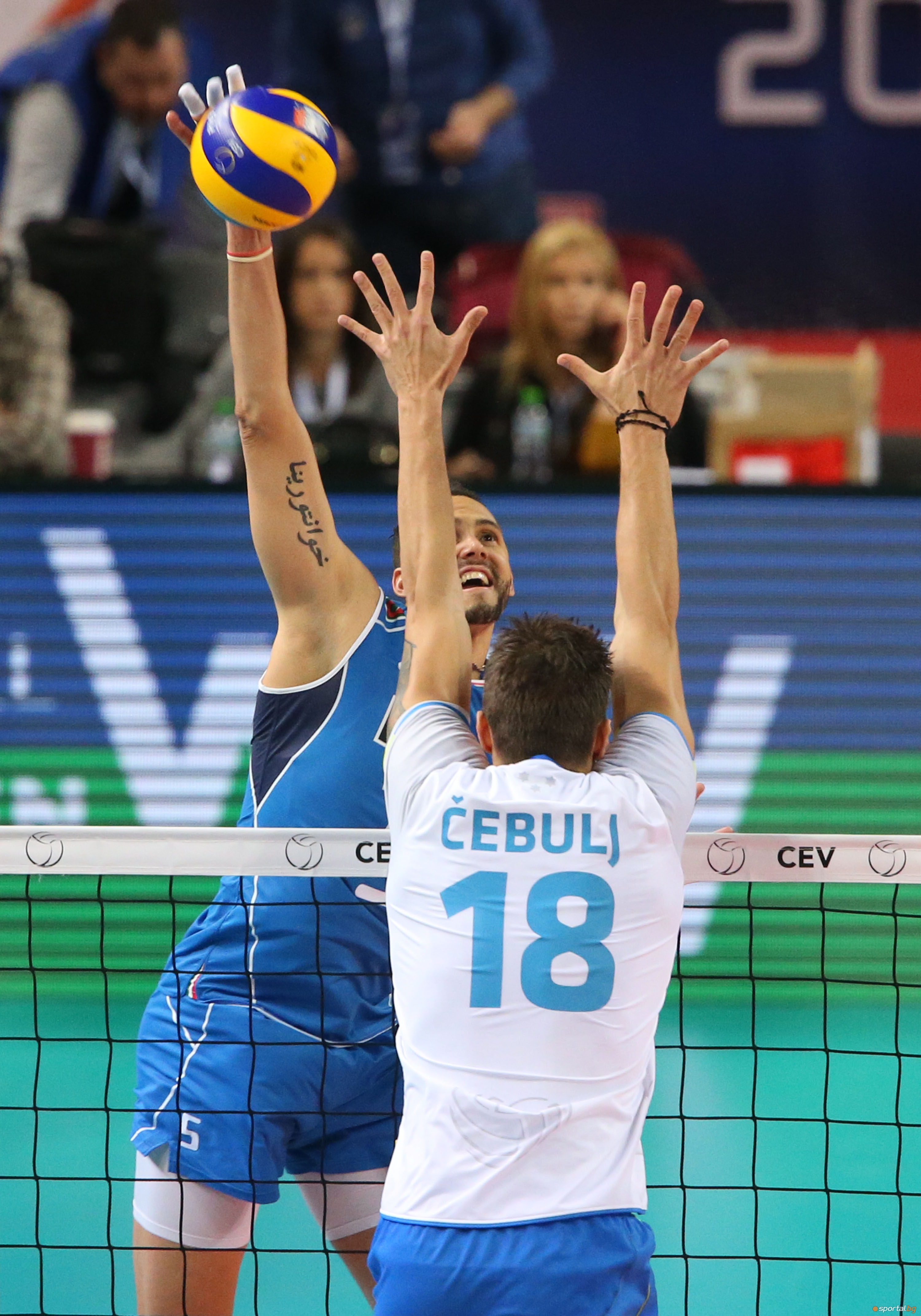 Първи 1/2 за Евро волей 2015 - Италия - Словения