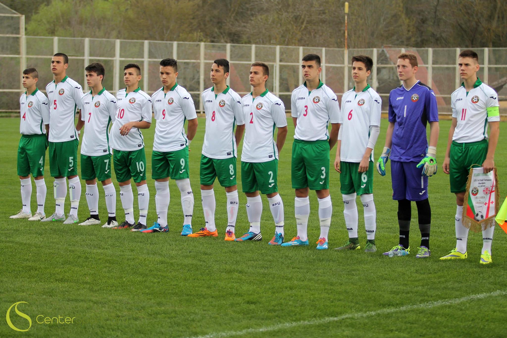 България U16 - Грузия U16 1:1 (5:3)