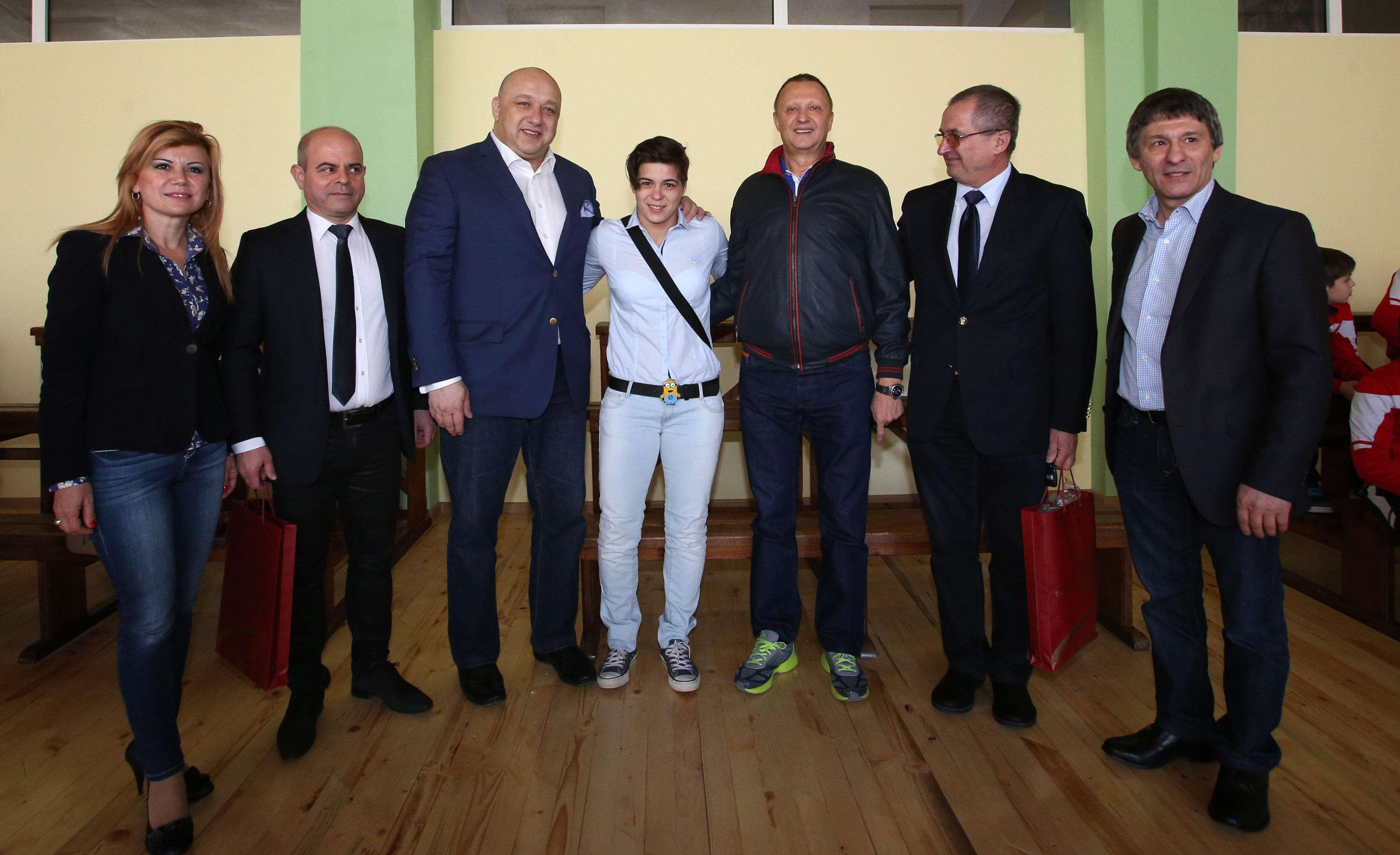 Откриха реновираната зала по борба в Русе