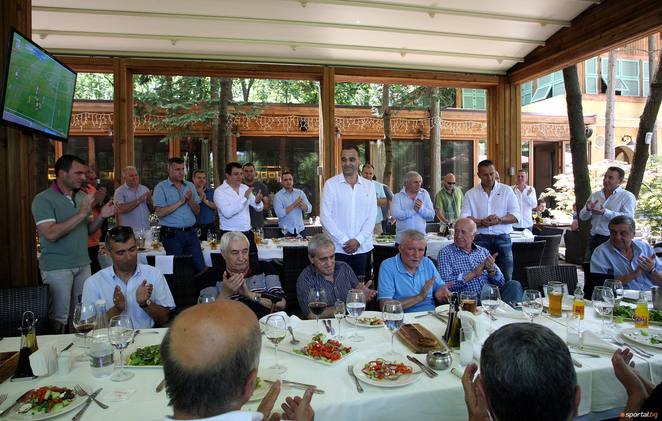 "Сини сърца" се събраха за честване на 40 години от победата над Барса
