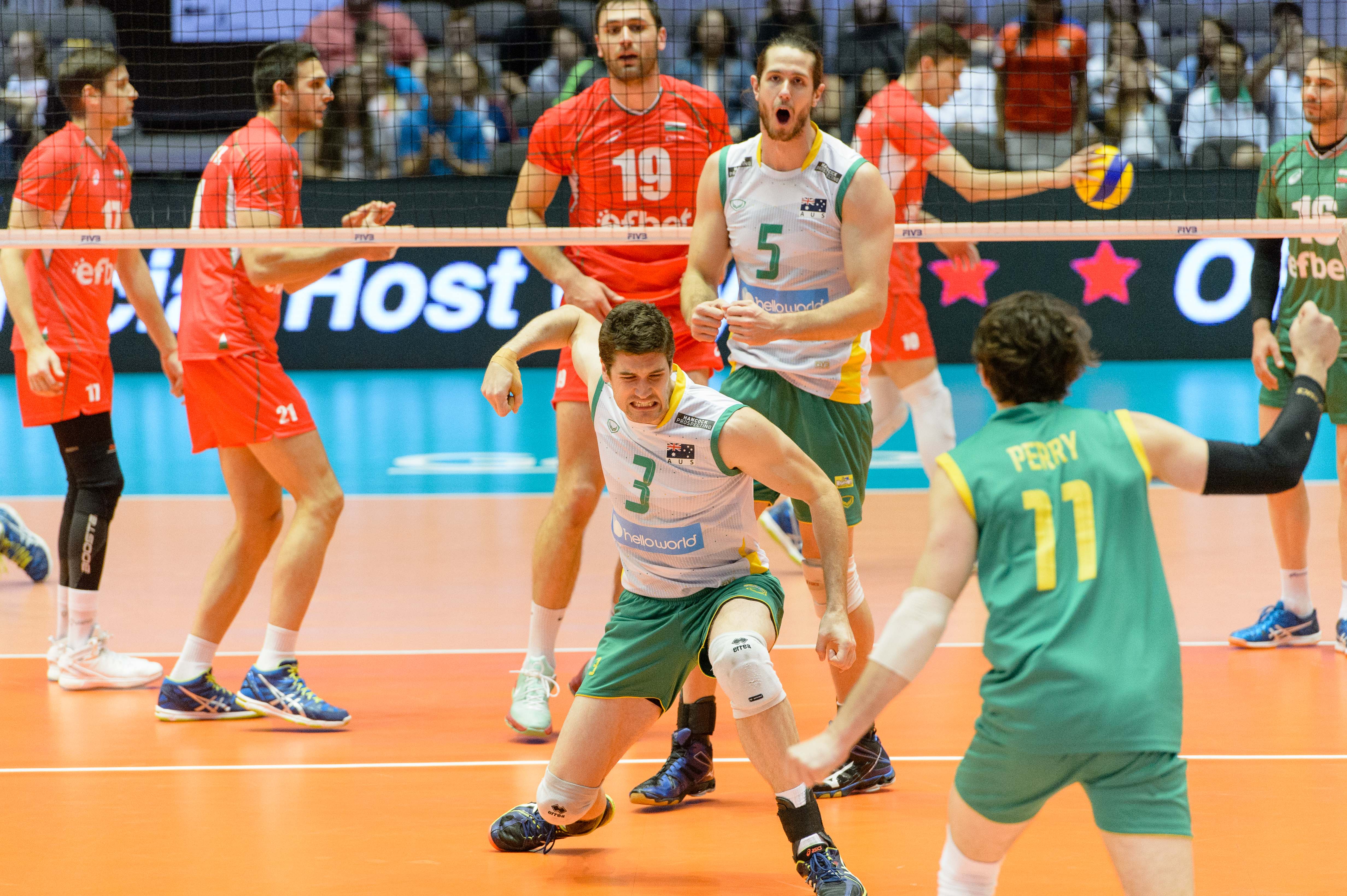България победи Австралия и запази мястото си в Световната лига