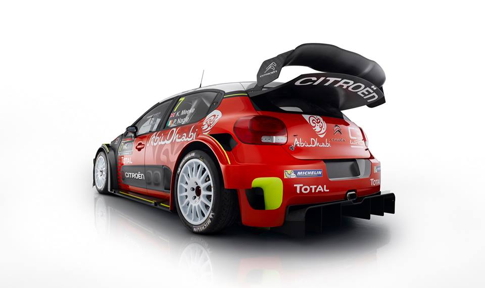 Citroen показаха готовия автомобил за WRC 2017