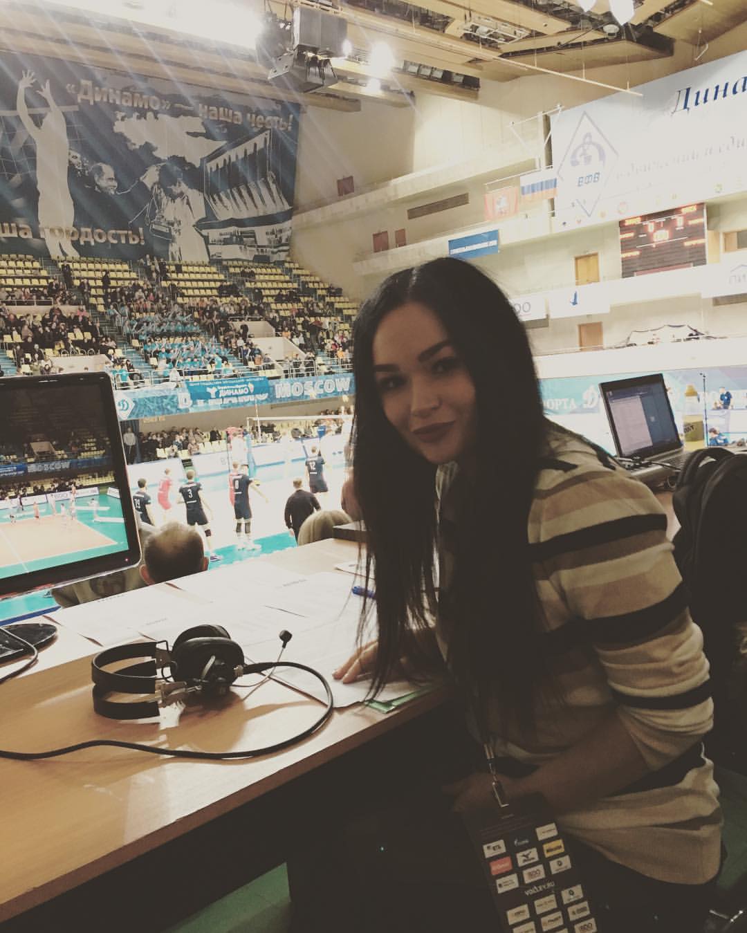 Ксения Казакова - горещото пресаташе на Динамо