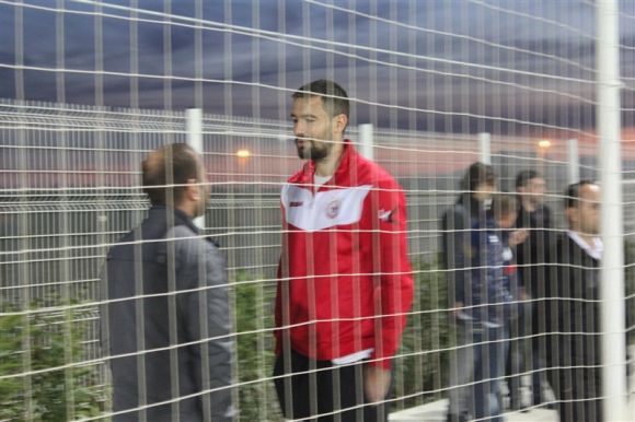 Футболист на ЦСКА изненадващо се появи в лагера на Лудогорец (снимка)