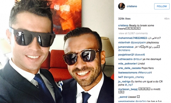 Кристиано е готов за сватбата (снимка)