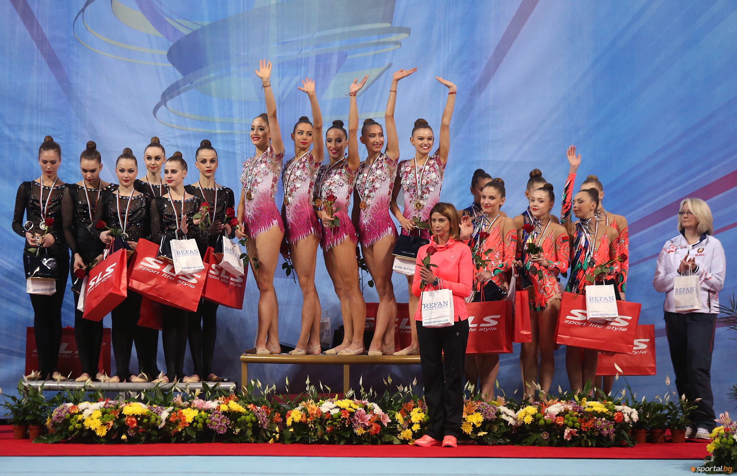 Триумфът на България на СК по художествена гимнастика в София