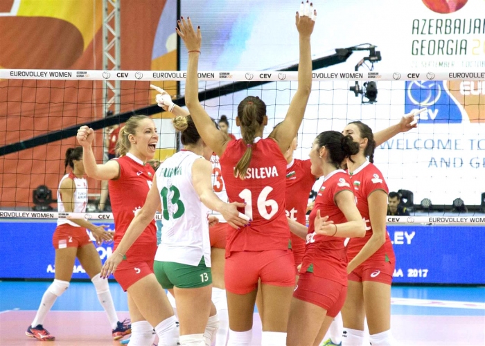  България с скъпа победа над Турция с 3:2 на Евроволей 2017 