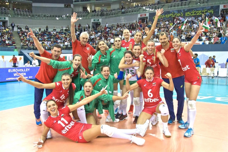 България с ценна победа над Турция с 3:2 на Евроволей 2017