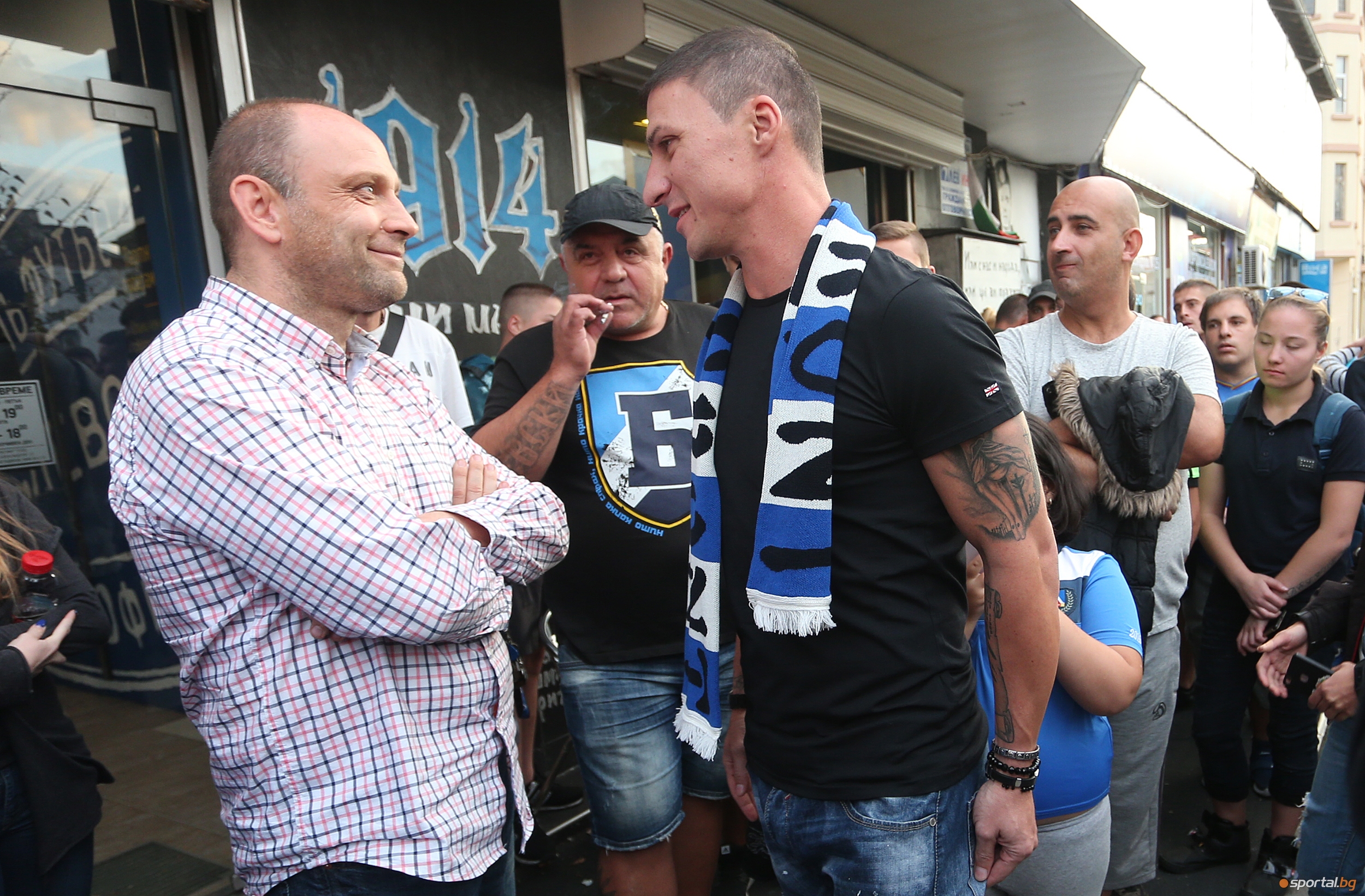  Десетки почитатели на Левски изпратиха Боян Йоргачевич, който постави завършек на кариерата си 