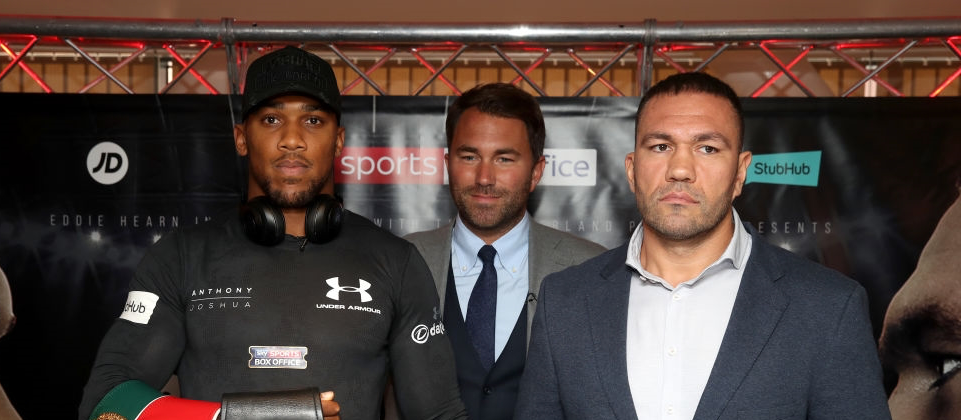  Пресконференция на Антъни Джошуа и Кубрат Пулев в Кардиф 