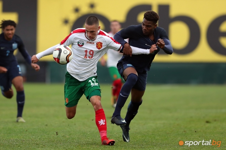  България U19 - Англия U19 