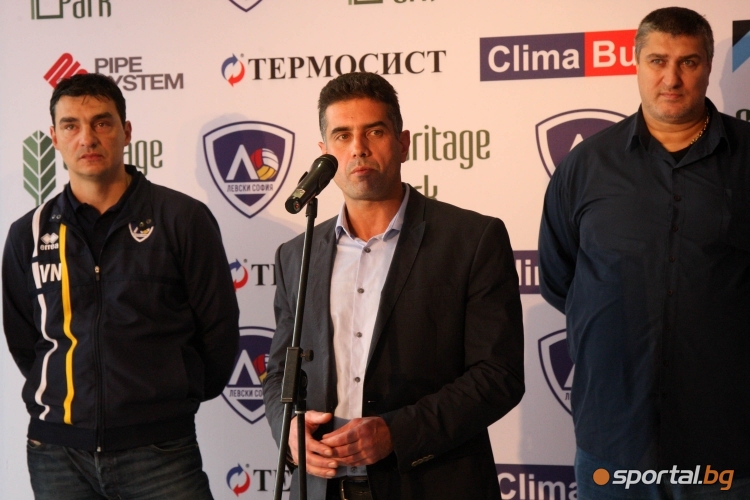  Официално показване на бъдещата спортна зала на волейболен клуб Левски 