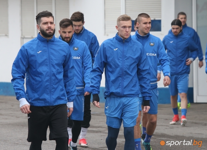 Футболистите на Левски с първа тенировка за 2018 година