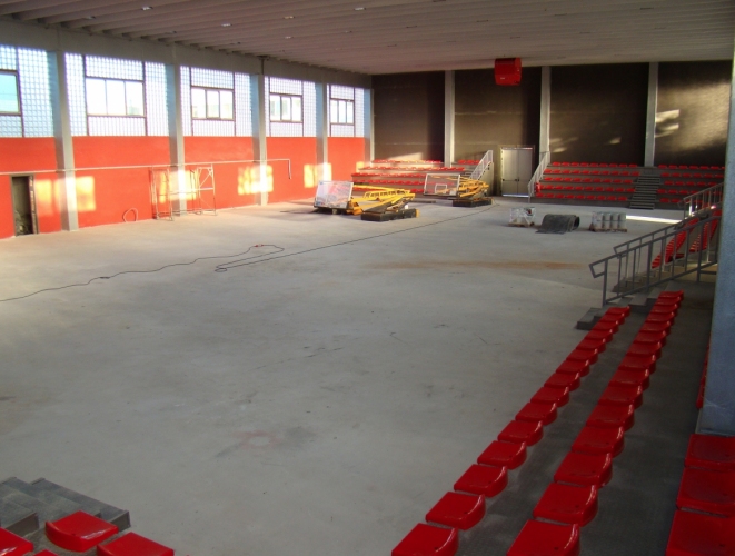  Новата зала на БК ЦСКА 