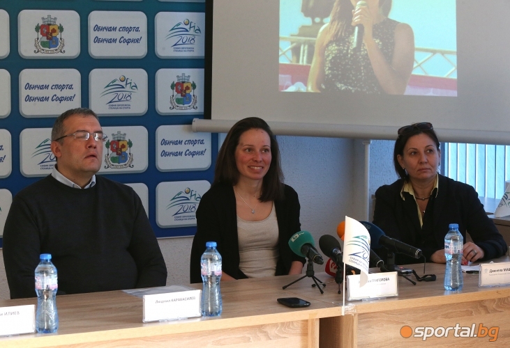 Пресконференция на Антония Григорова преди заминаването й на олмпийските игри