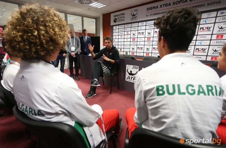  Sofia Open 2018 - Пресконференция на Стан Вавринка 