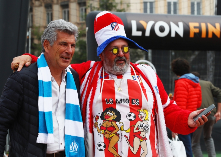  Финалът на Лига Европа в фотоси 