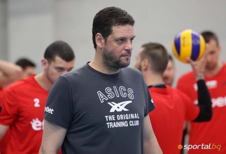 Открита тренировка на националите по волейбол