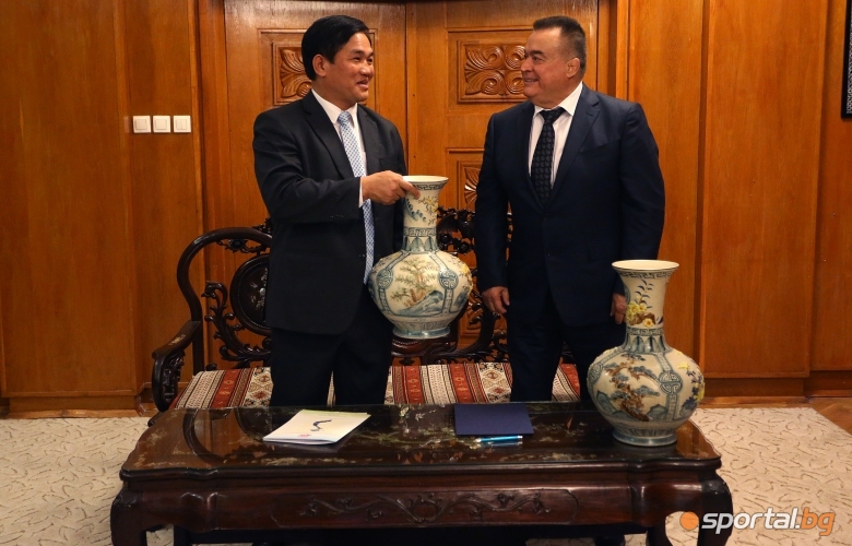  Подписване на меморандум сред Българската и Виетнамската федерация по джудо 