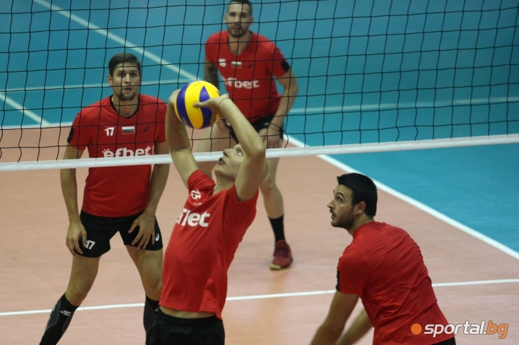  Двустранна игра на националите по волейбол мъже 