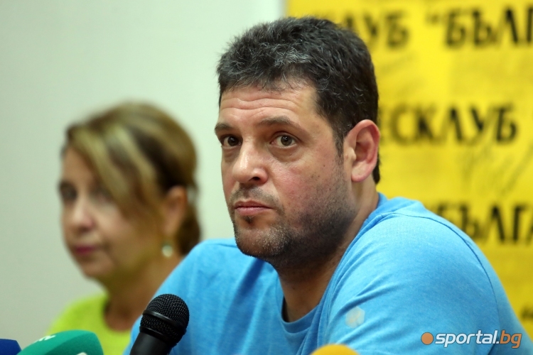  Пресконференция на Пламен Константинов 