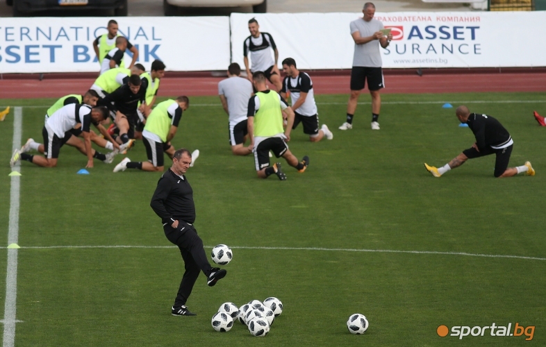  Тренировка на Славия преди мача с Хайдук (Сплит) 