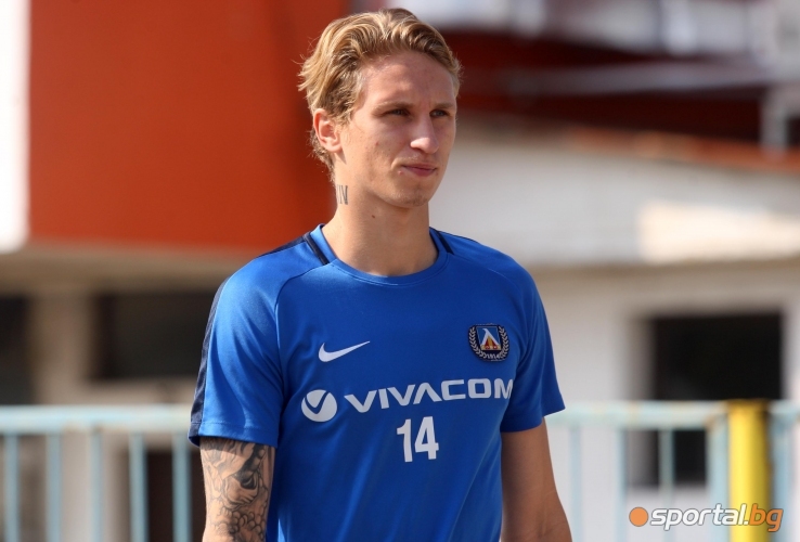  Богдан Вашчук с първа подготовка за Левски 