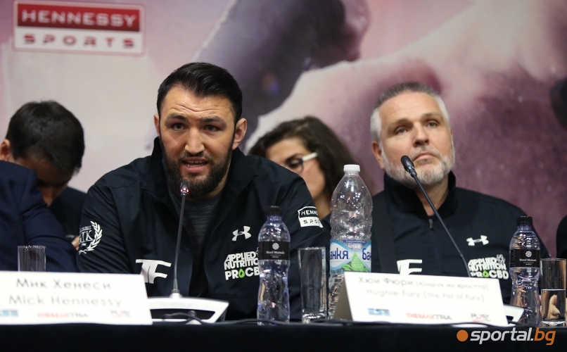  Кубрат Пулев даде конференция със противника си Хюи Фюри 