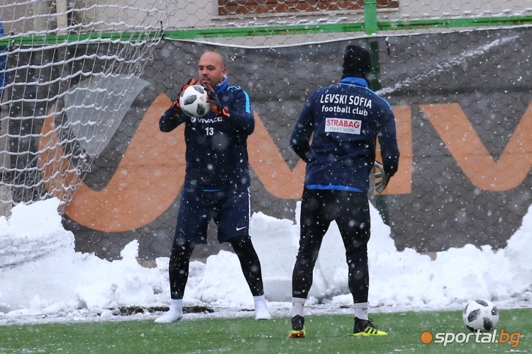  Тренировка на Левски 