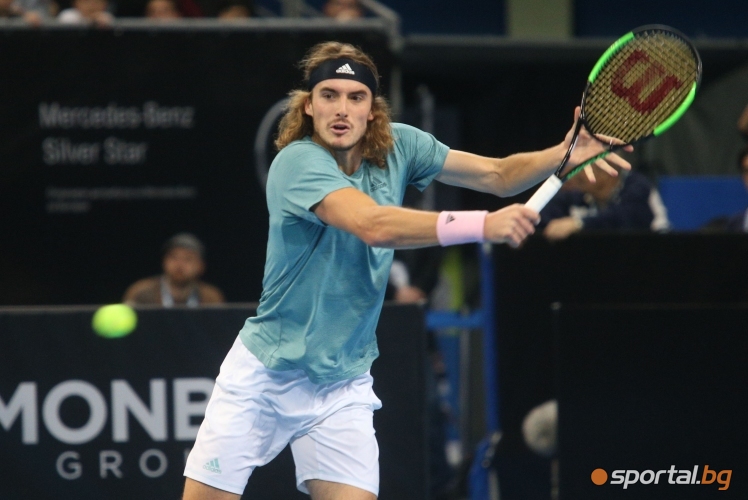  Гаел Монфис - Стефанос Циципас Sofia Opan 2019 