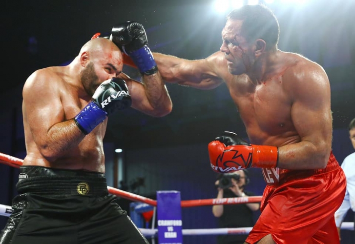  Триумфът на Кубрат Пулев над Богдан Дину в фотоси 