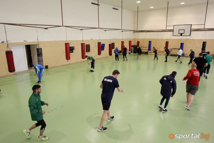  Тренировка на националния тим по бокс 