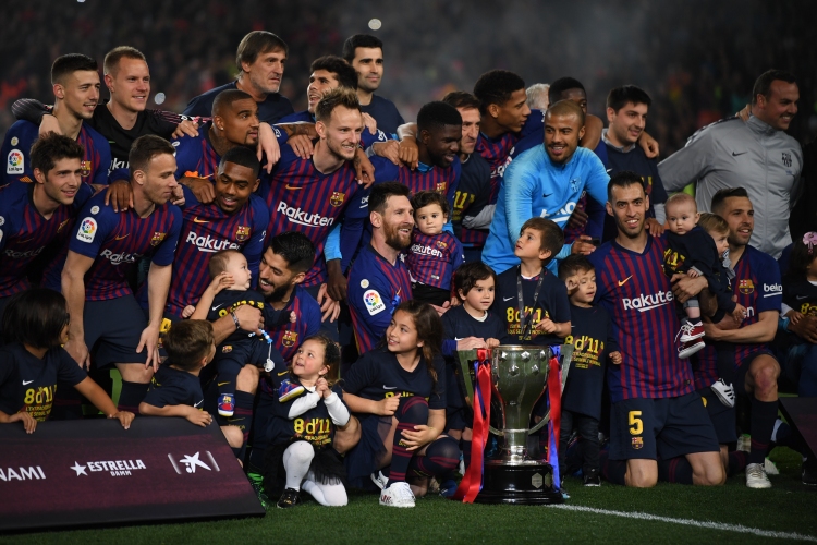 Барселона вдигна титлата на Испания