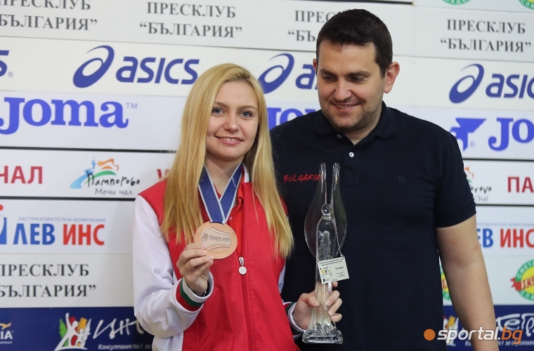  Пресконференция на БФ по Фехтовка за бронза на Йоана Илиева 