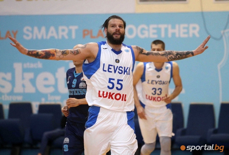  Левски Лукойл - Академик Бултекс 99 100:78 