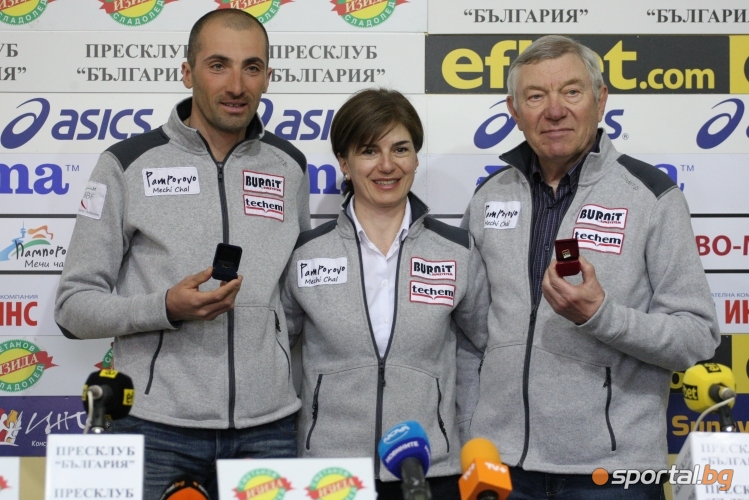 Владимир Илиев и Николай Захаров - състезател и треньор на месец Март 