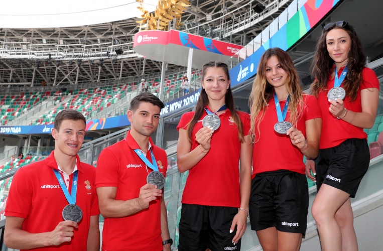  Десети орден за България от Европейските игри в Минск 