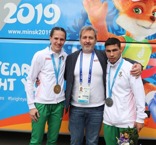 Даниел Асенов остана със сребърен медал от Европейските игри