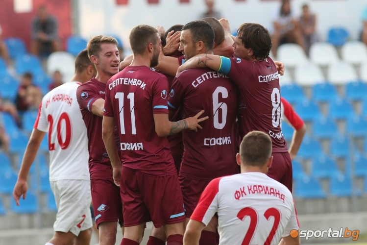 Септември - Кариана 3:2