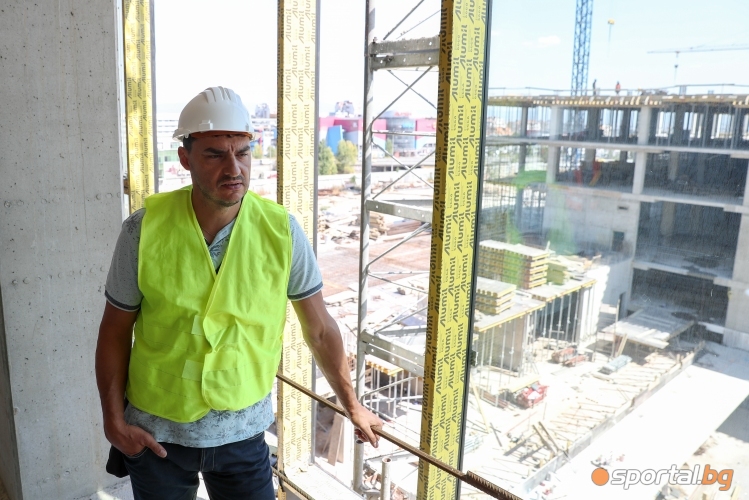  Вижте по какъв начин върви градежа на новата зала на волейболният Левски 