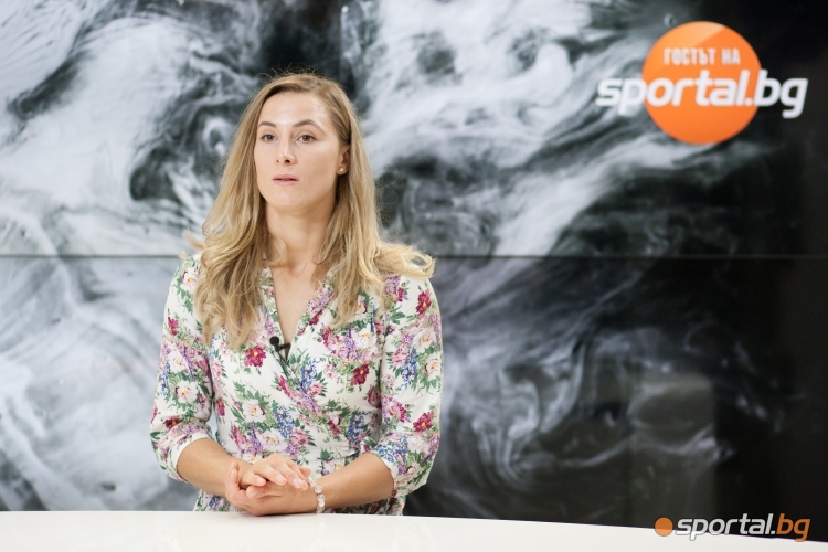  Ивелина Илиева гостува в студиото на Sportal.bg 