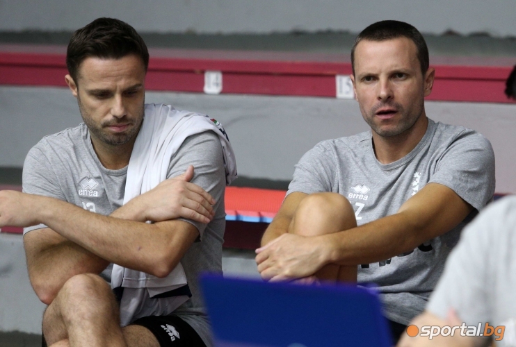 Интервюта и открита тренировка на волейнационалите